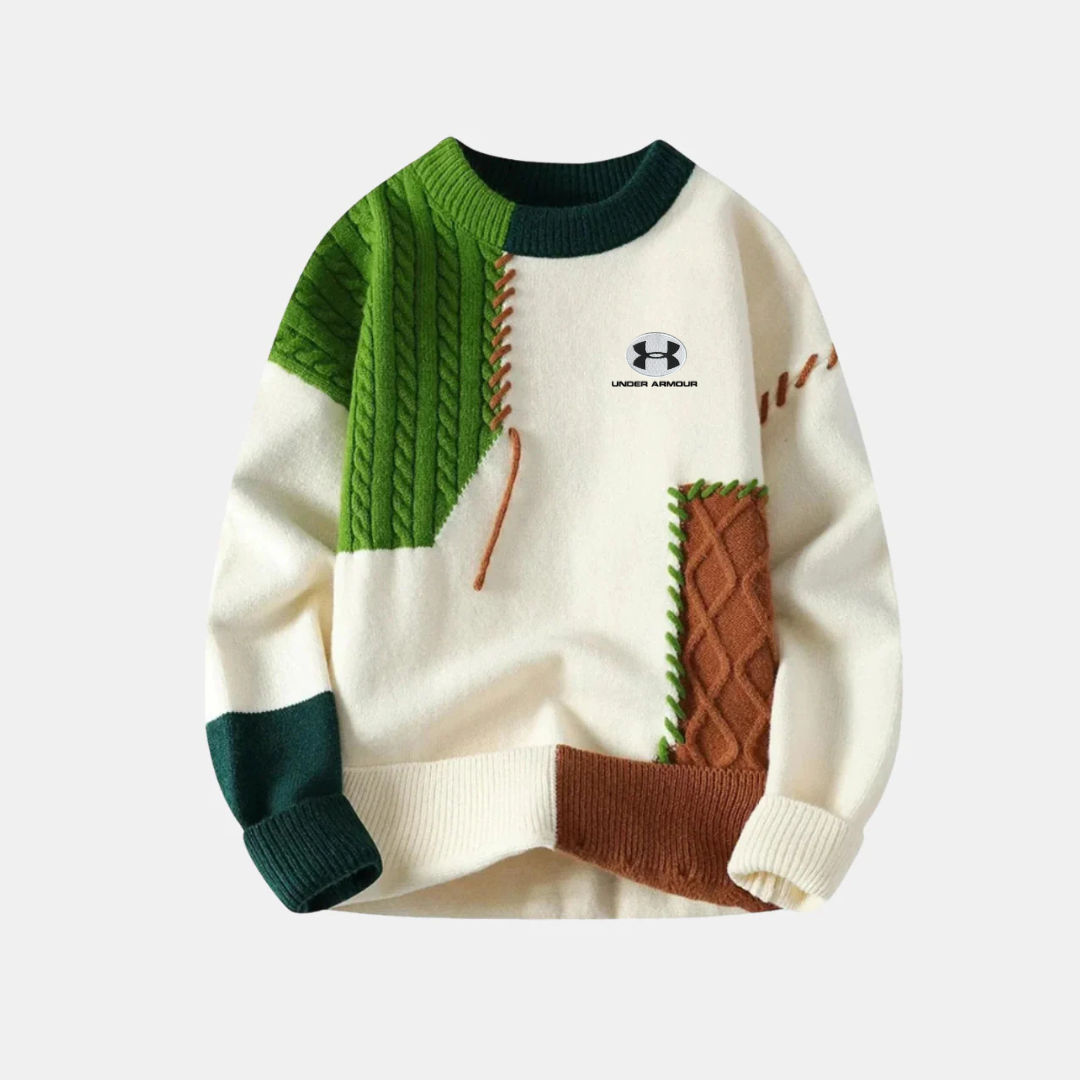 Casual Patchwork Sweater – CLEARANCE SALE