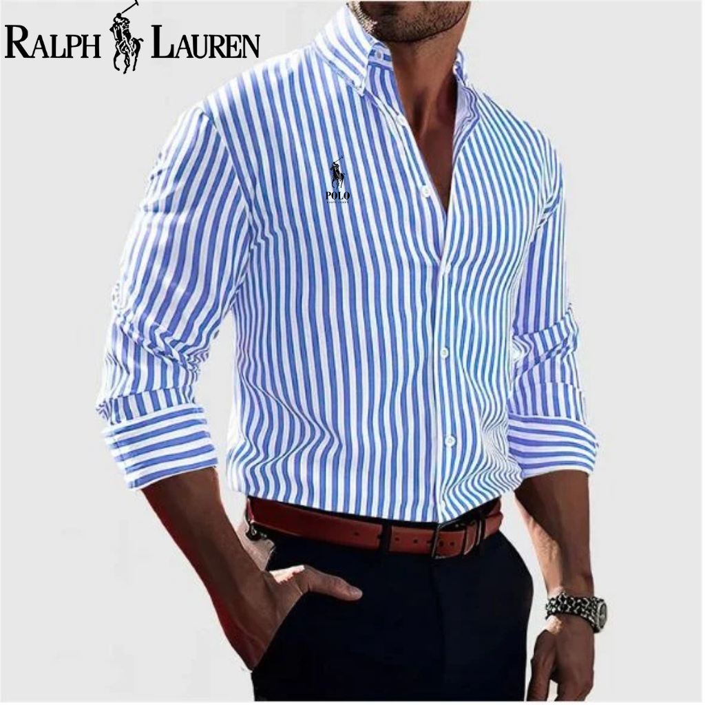R. Lauren | Striped Men's Shirt – Smart & Confident