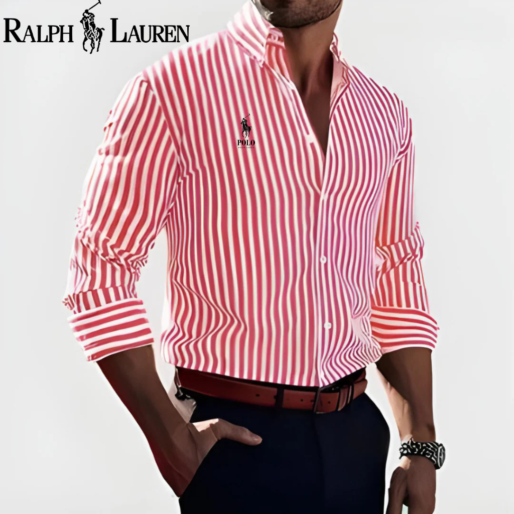 R. Lauren | Striped Men's Shirt – Smart & Confident