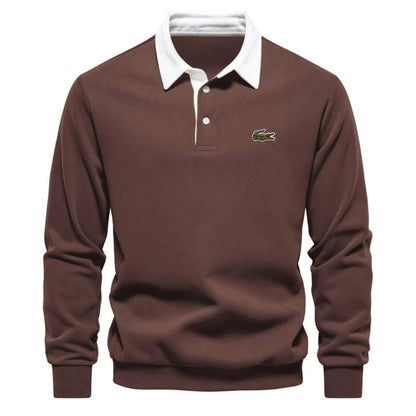 LC LONG-SLEEVED POLO SHIRT