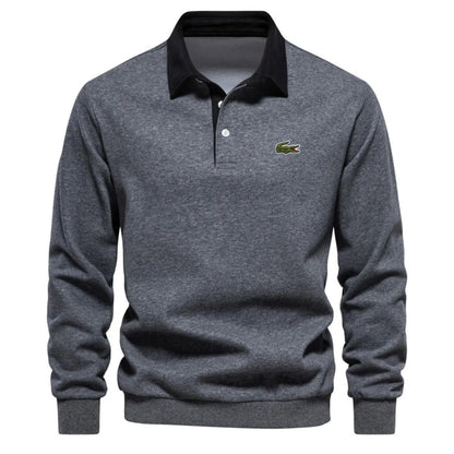 LC LONG-SLEEVED POLO SHIRT