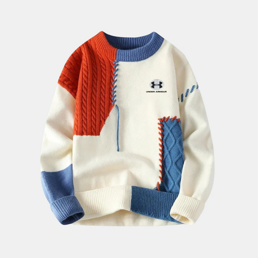 Casual Patchwork Sweater – CLEARANCE SALE