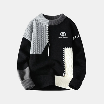 Casual Patchwork Sweater – CLEARANCE SALE