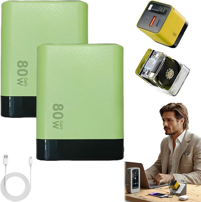 ✨3 in 1 Charger Retractable 80W MAX Fast