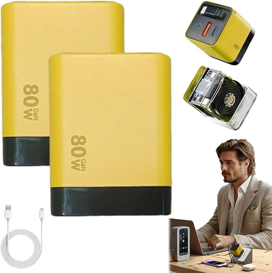 ✨3 in 1 Charger Retractable 80W MAX Fast